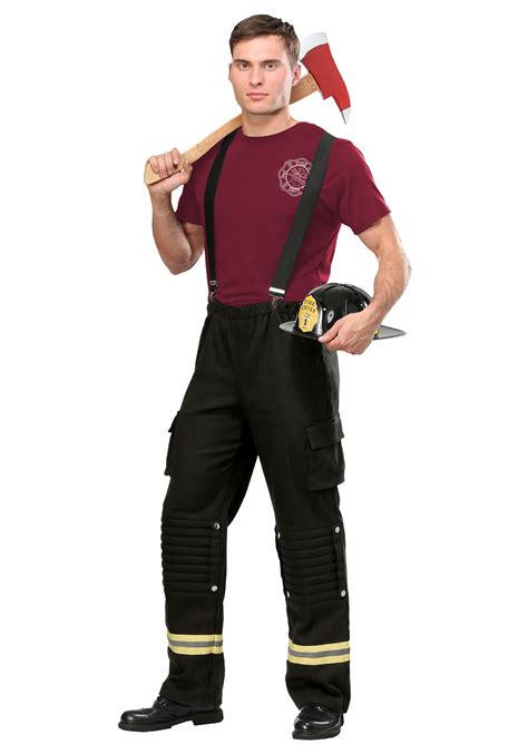 adult fireman halloween costume|fireman halloween costume for boys.